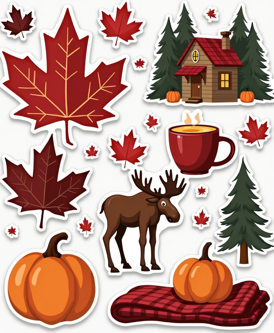 Seasonal - Sticker Sheet v15