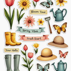 Seasonal - Sticker Sheet v21