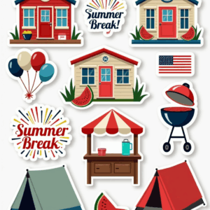 Seasonal - Sticker Sheet v31