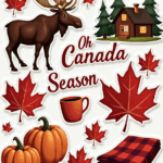 Seasonal - Sticker Sheet v45