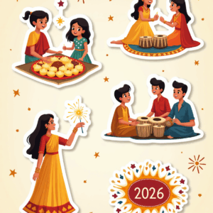 New Year Celebration - Sticker Sheet v3
