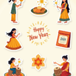 New Year Celebration - Sticker Sheet v6