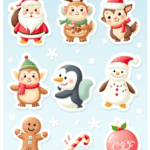 Christmas - Sticker Sheet v13
